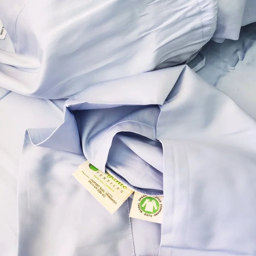 ORGANIC COTTON 350 THREAD COUNT BEDDING SET FULL